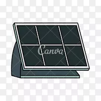 免版税太阳能电池板.太阳能电池板