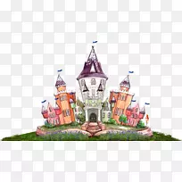 幼儿园城堡儿童艺术-迪士尼城堡
