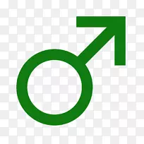 性别符号男性计算机图标-男性