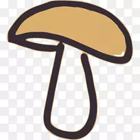 比萨饼蘑菇菌类剪贴画-蘑菇