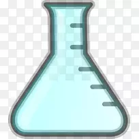 烧杯化学实验室剪辑艺术瓶