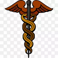 赫姆斯？卡杜修斯的杖是医学的象征-希腊神话-占星术