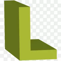 字母计算机图标字母表剪辑艺术.字母l