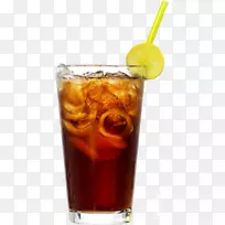 朗姆酒和可乐鸡尾酒长岛冰茶麦台莫吉托古巴
