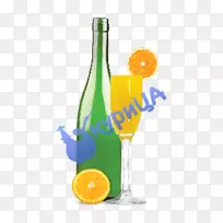 米莫萨鸡尾酒香槟莫吉托橙汁含羞草