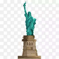 纽约港埃利斯岛自由女神像-自由女神像