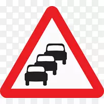 英国汽车高速公路交通标志警告标志路标-广告牌