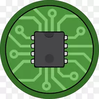 印制电路板电子电路电子夹艺术电路板
