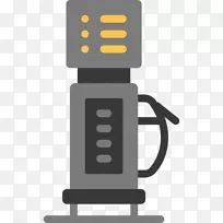 加气站计算机图标汽油油泵