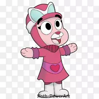 Gumball Watterson Penelope卡通网络-树懒