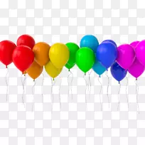 气球派对生日花束-一岁生日