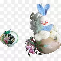 彩蛋树复活节兔子圣诞节装饰复活节彩蛋树复活节兔子