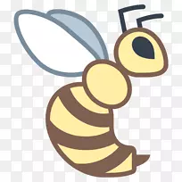 蜜蜂昆虫黄蜂电脑图标-黄蜂