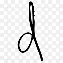 字母a剪辑艺术-字母d