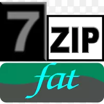 7-zip文件扩展名文件归档剪贴画
