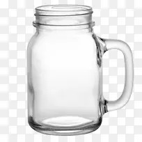 梅森罐杯手柄玻璃-梅森罐