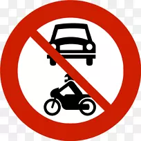 禁止交通标志道路车速限制-泊车