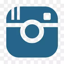 社交媒体，如按钮YouTube社交网络服务Facebook-Instagram徽标