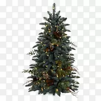 巴山人工圣诞树透明