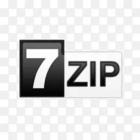 7-zip电脑图标7z档案-拉链