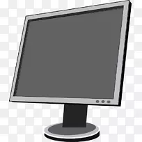 电脑显示器液晶显示器平板显示宽屏剪贴画屏幕