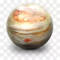 地球计算机图标行星太阳系-木星