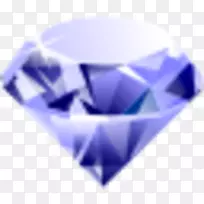 电脑图标钻石下载珠宝剪辑艺术-钻石