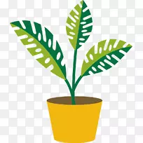 标志绘制环境友好型植物