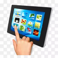 ipad触摸屏电脑显示器触摸屏剪贴画触控