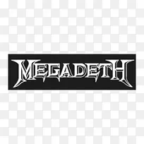 LOGO Megadeth封装后记重金属-Megadeth