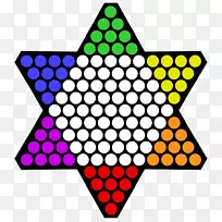 跳棋吃法哈尔马象棋棋盘-开局
