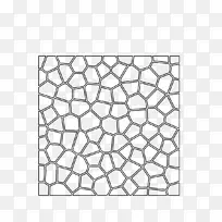 Voronoi图二维空间Fibonacci数-蚱蜢