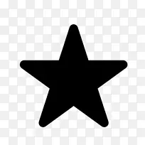 艺术文化中的星多边形电脑图标符号五角星五星