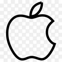 电脑图标苹果标志-苹果标志