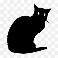 黑猫电脑图标万圣节黑猫