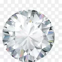 钻石色宝石剪贴画-钻石