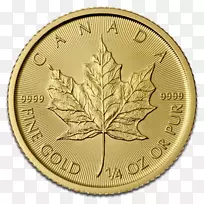 加拿大金枫叶金币金箔