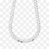 耳环链项链珠宝银链