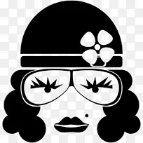 面对电脑图标剪辑艺术对话