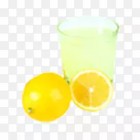 橙汁哈维沃班格鸡尾酒模糊肚脐-柠檬