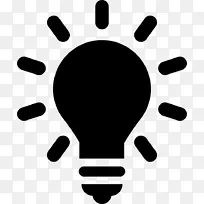 电脑图标业务白炽灯灯泡服务机构-灯泡