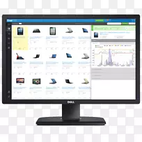 电脑显示器戴尔网络监控电脑软件显示装置显示器