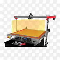 三维印刷熔丝制造快速原型打印机-巨型