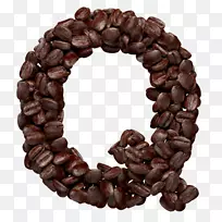 咖啡豆浓咖啡字体咖啡豆