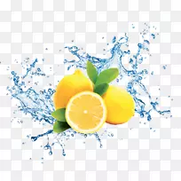 水凝胶滴-柠檬