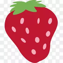 冰沙苹果汁草莓电脑图标-草莓