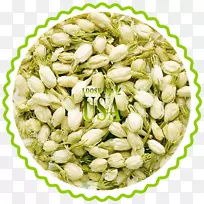 花茶阿拉伯茉莉花绿茶茉莉花-茉莉花