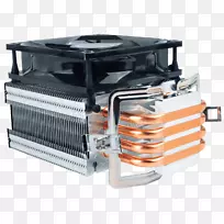 计算机系统冷却部件，中央处理单元，散热器，cpu插座-冷却器