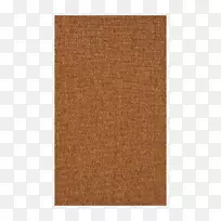 木材染色长方形地毯