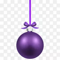圣诞树剪贴画.紫色背景